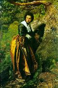 Sir John Everett Millais The Proscribed Royalist France oil painting artist